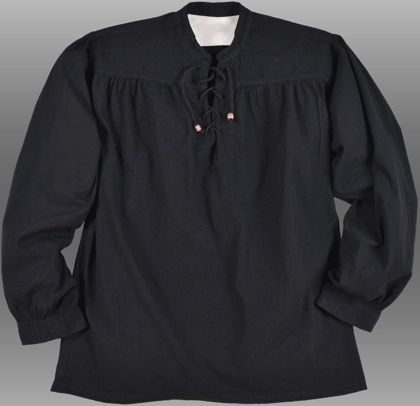Mittelalter Hemd schwarz