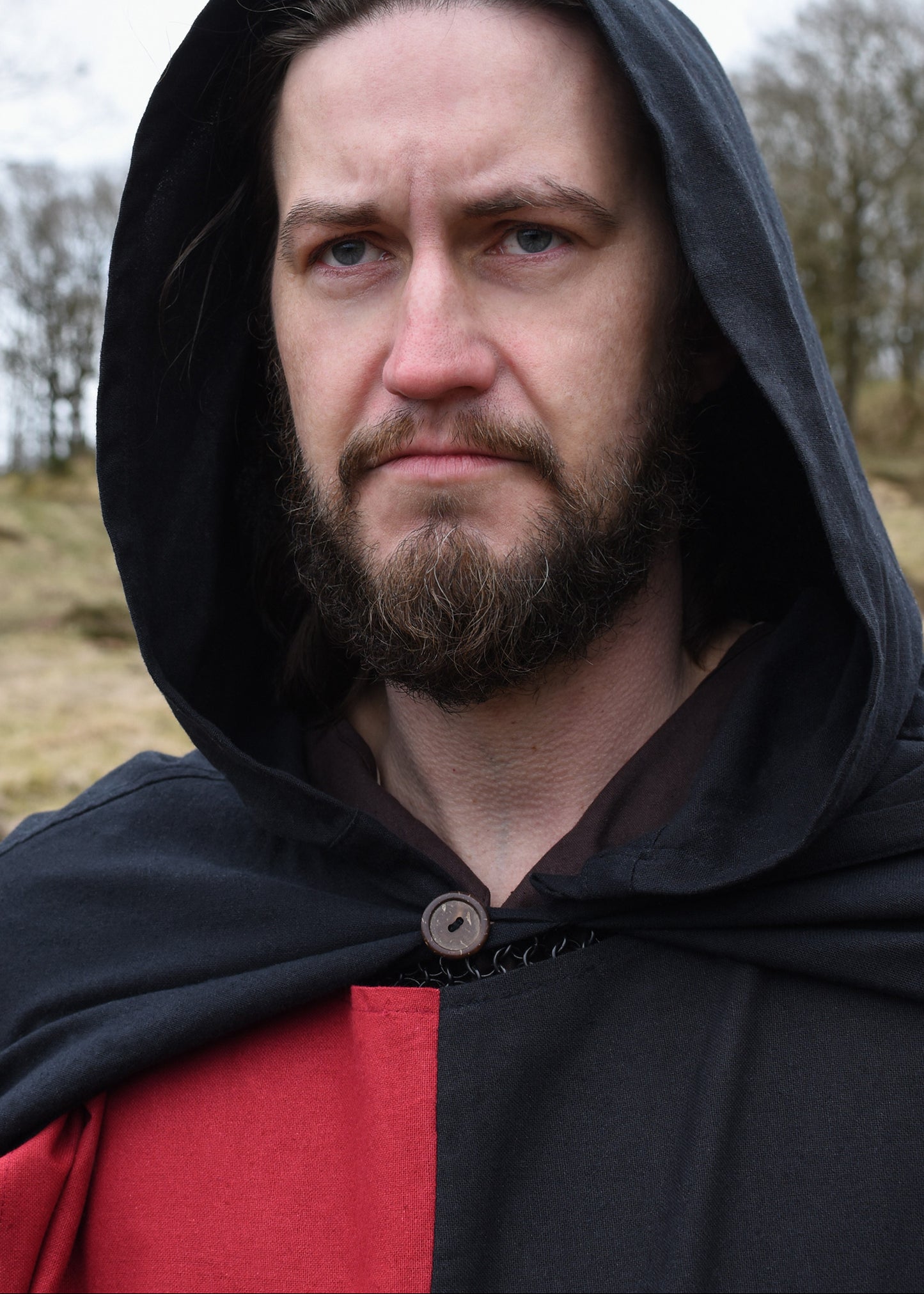Mittelalter-Umhang, Unisex, versch. Farben