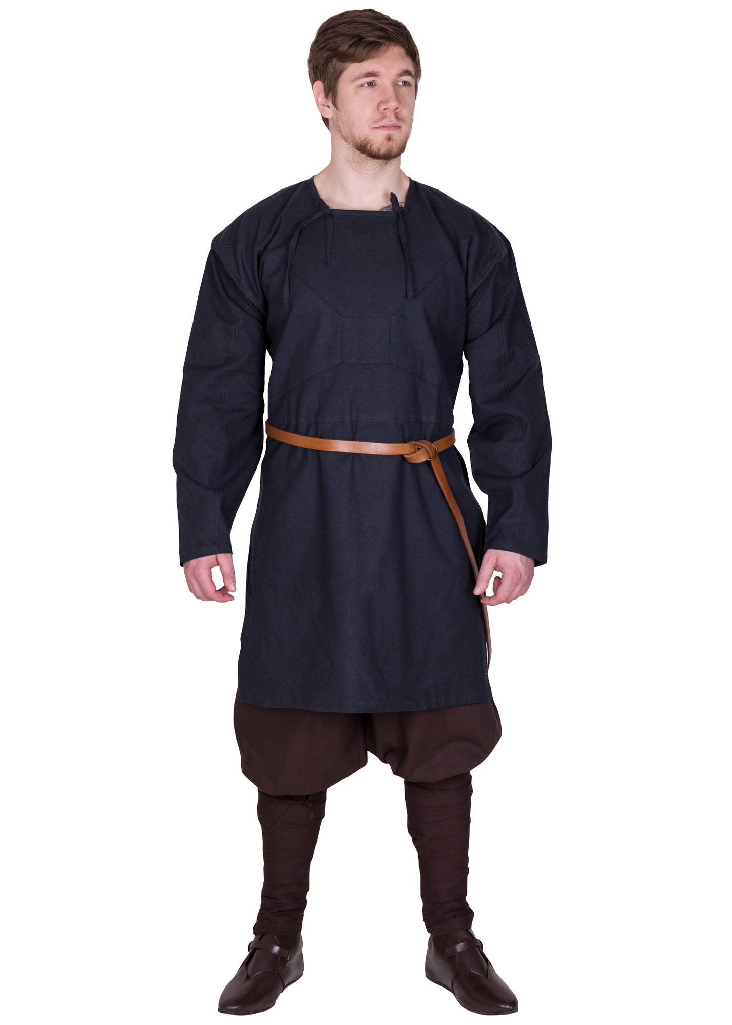Wikinger Tunika in weiss, grün oder blau
