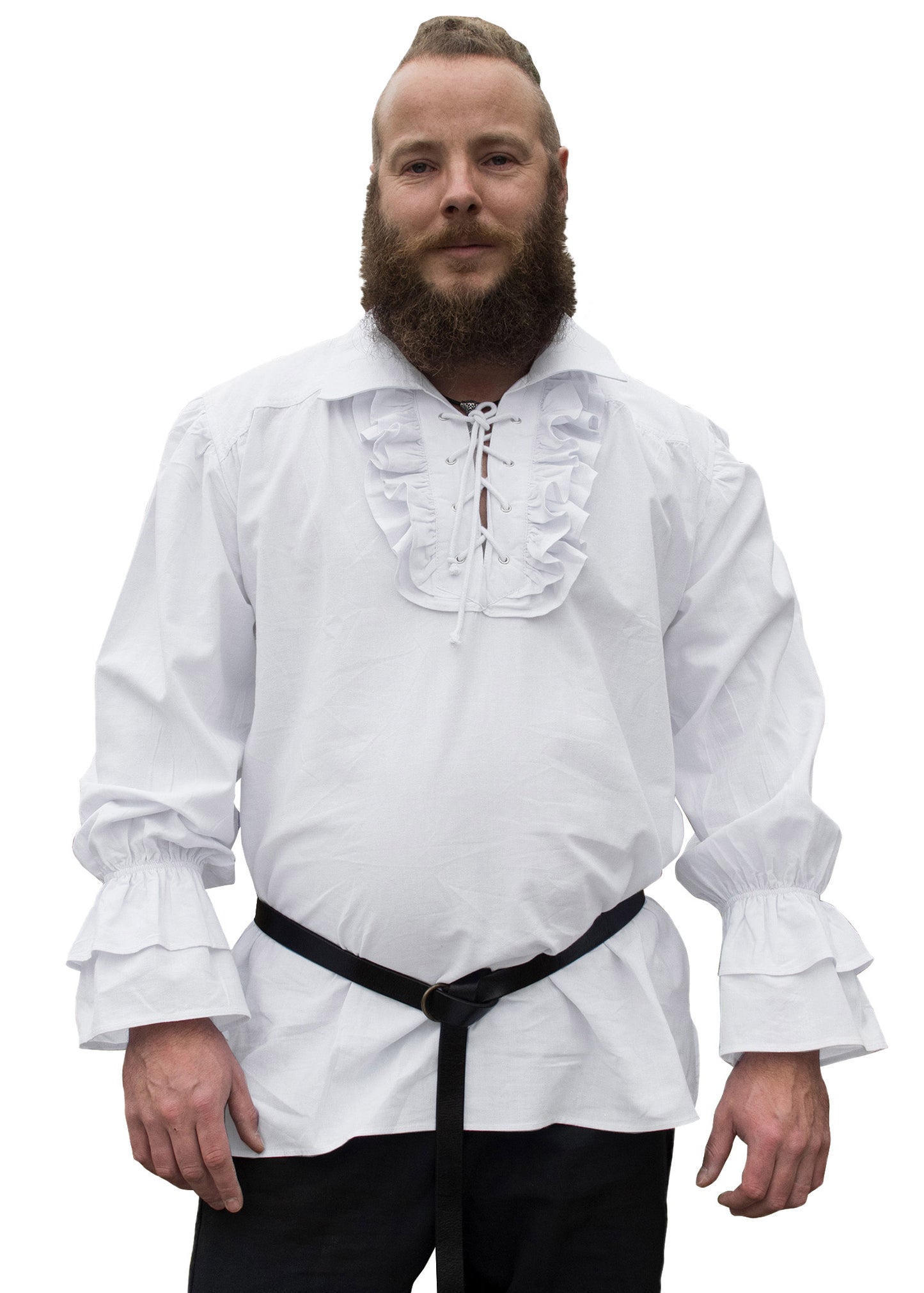 Mittelalter Piraten Hemd weis