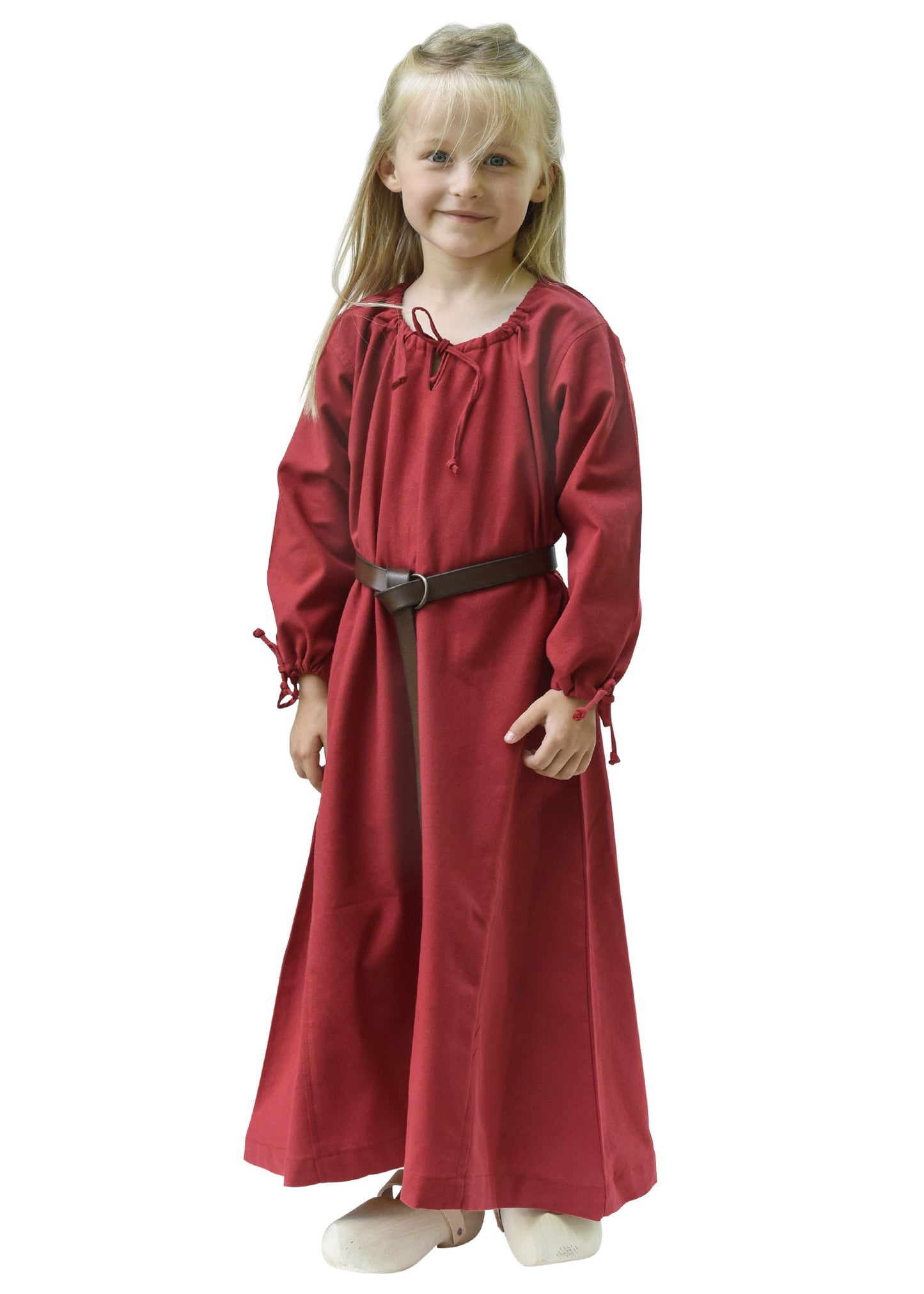 Kinder Mittelalterkleid, rot