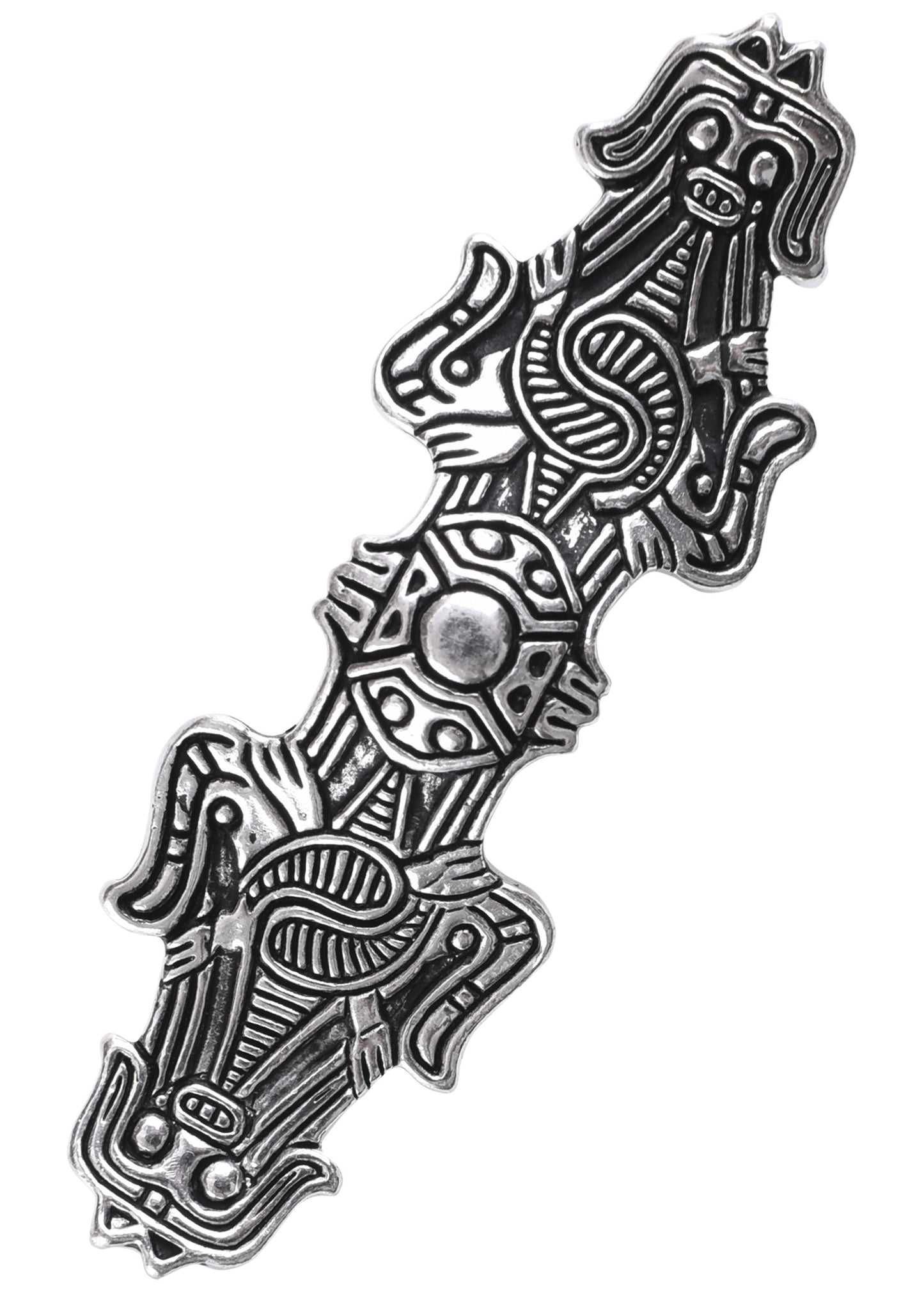 Wikinger Gleicharmfibel in Silber