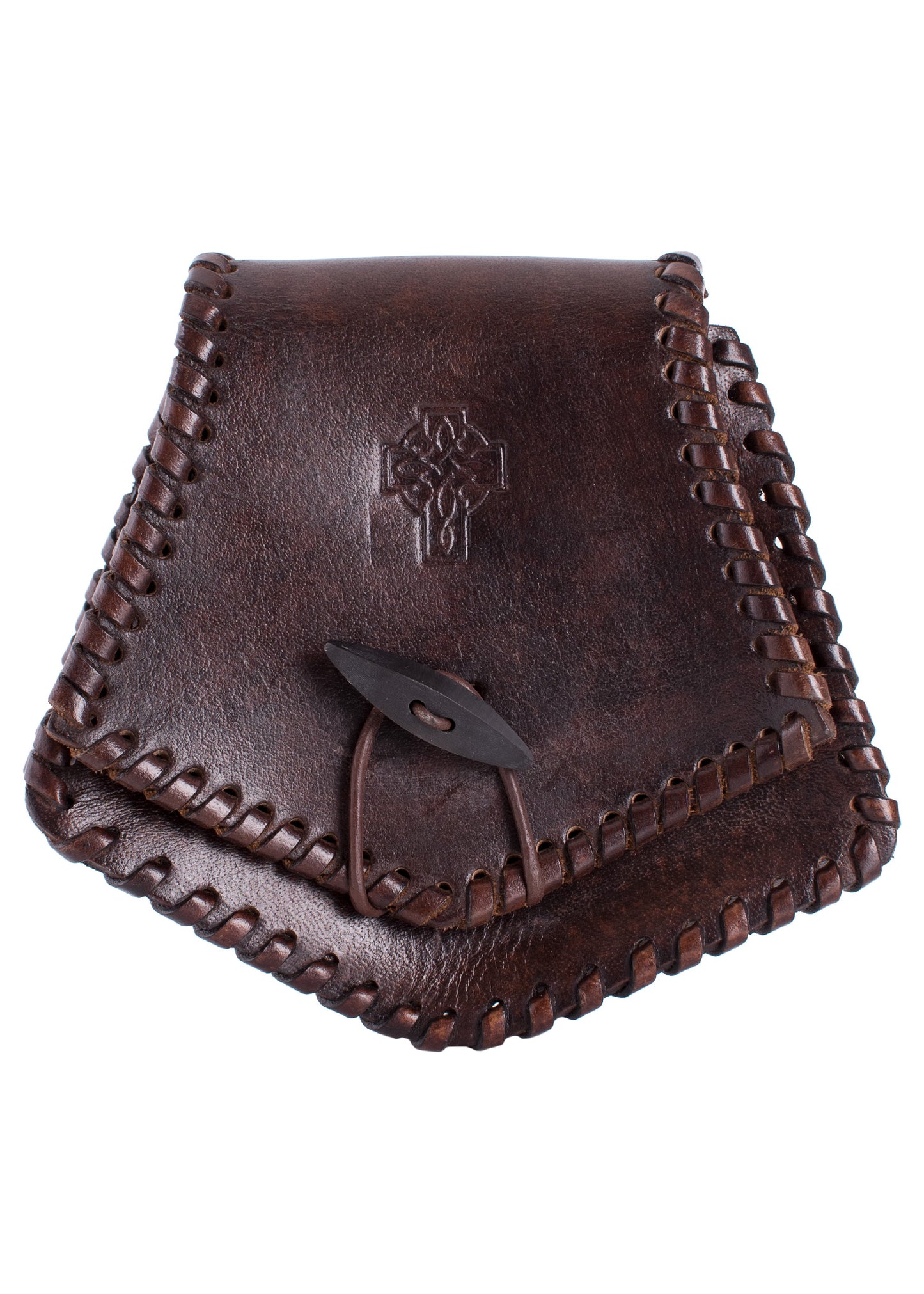 Keltische Ledertasche, Mittelalter-Gürteltasche