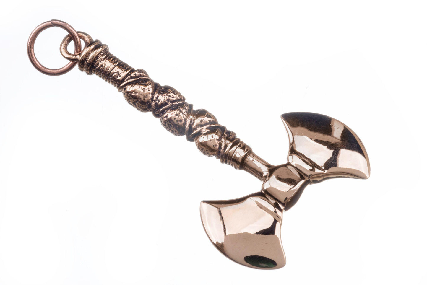 Wikinger Doppelaxt aus Bronze / Anhänger