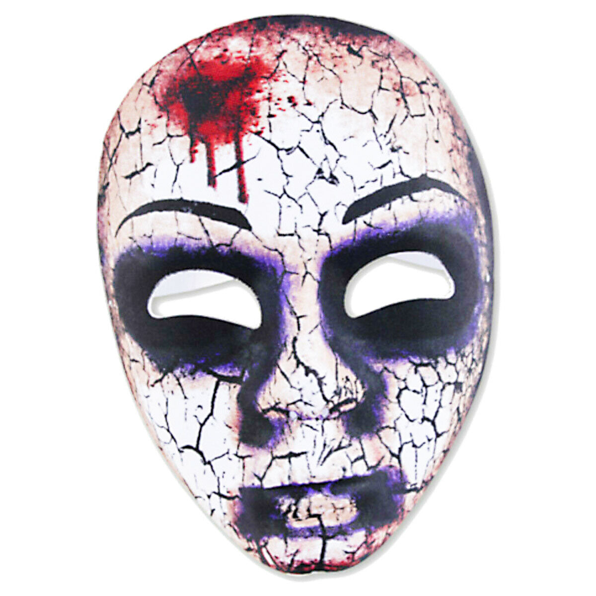 Halloween Zombie Maske Stoff überzogen