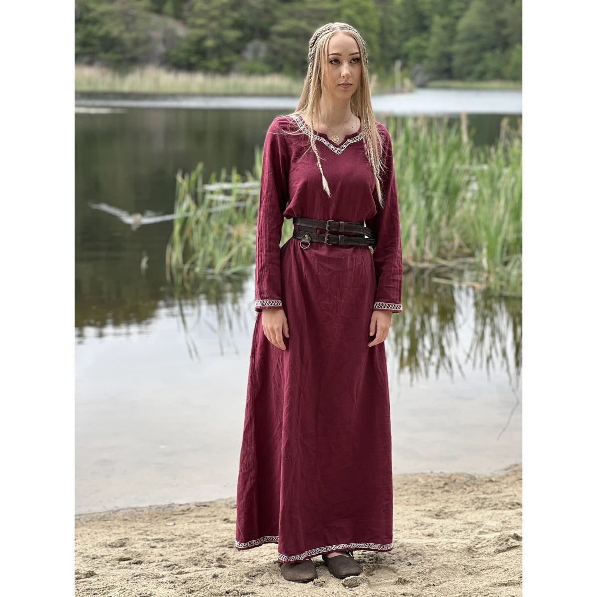 SALE! Wikingerkleid – Rot Gr.S