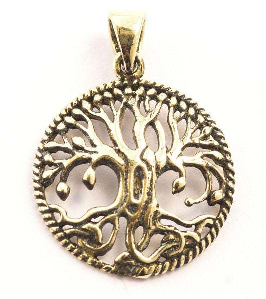 Kleiner Keltischer Lebensbaum Bronze / Anhänger