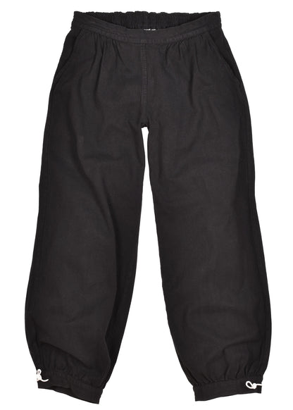 Weite Mittelalter-Hose, schwarz