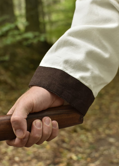 Mittelalterliche Tunika, natur/braun