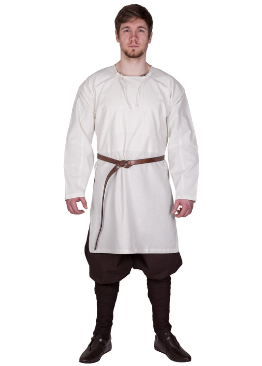 Wikinger Tunika in weiss, grün oder blau