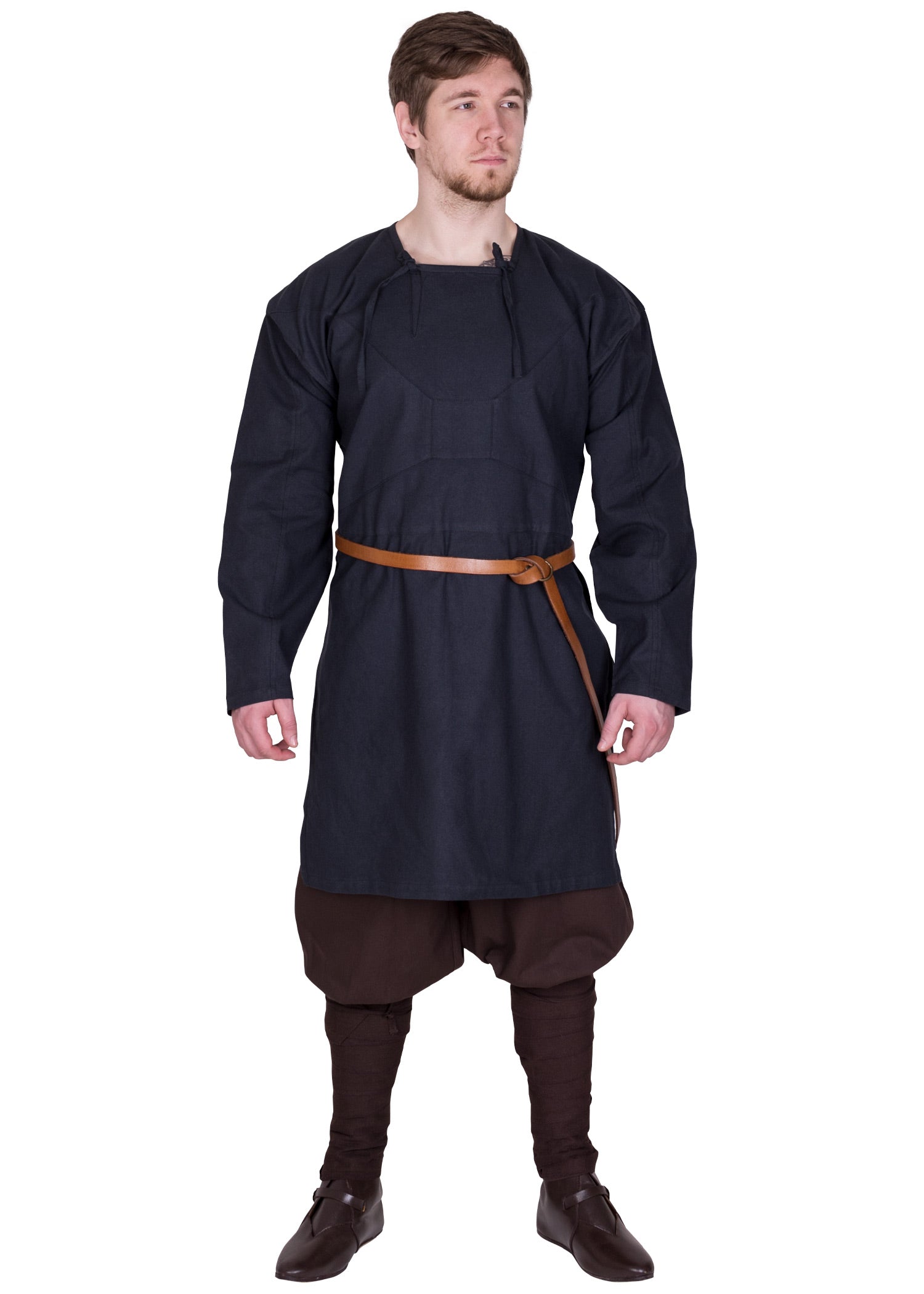 Wikinger Tunika in weiss, grün oder blau