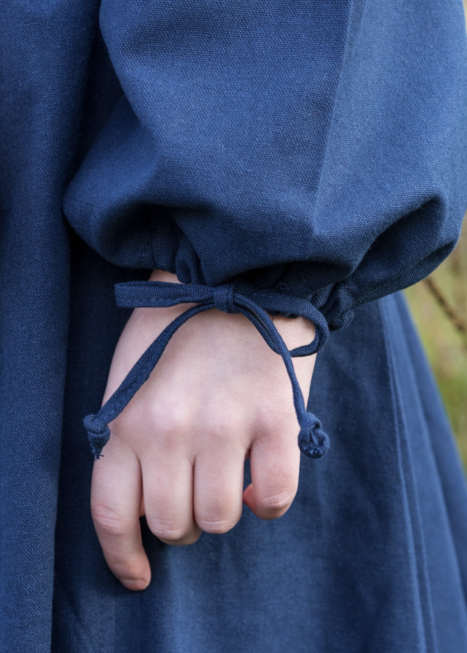 Mittelalterkleid , blau