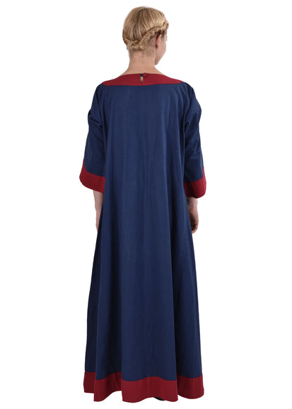 Mittelalterkleid, blau/rot