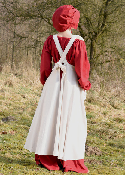 Mittelalterliche Schürze, natur, One-Size