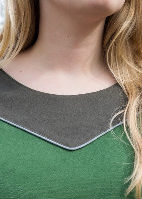 Mittelalterkleid  aus Canvas, petrol oder grün