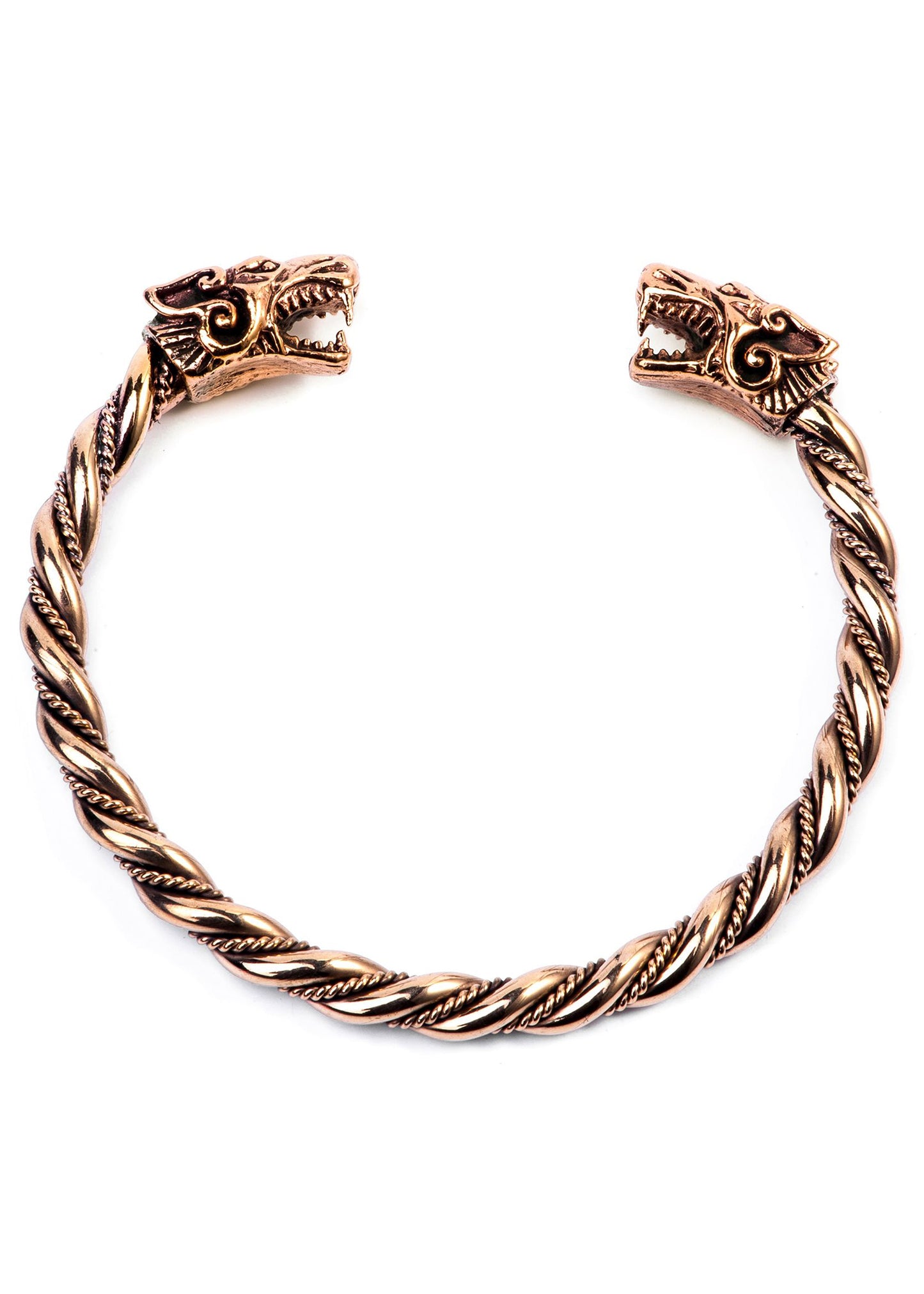 Wikinger Armreif Fenris aus Bronze