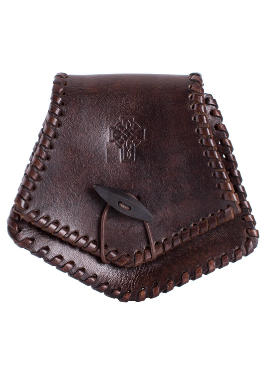 Keltische Ledertasche, Mittelalter-Gürteltasche