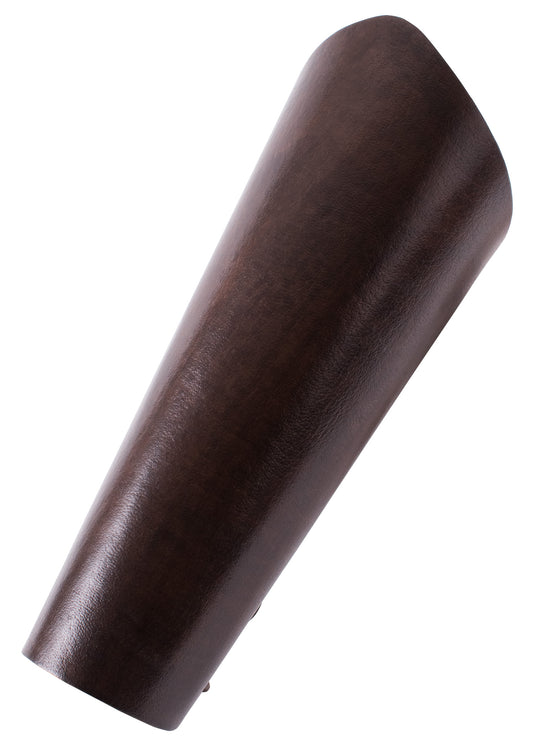 Einfache Armstulpen aus Leder, Paar