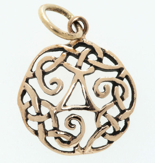 Keltischer Knoten aus Bronze /Anhänger
