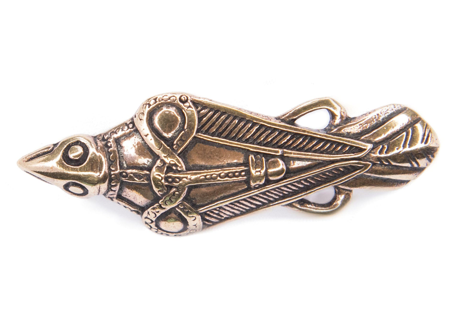 Raben Fibel,  Gewandschmuck aus Bronze