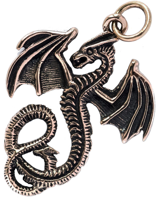 Glücks Drachen aus Bronze