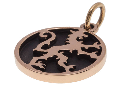 Drachenanhänger mit dem Drachen von König Artus aus Bronze