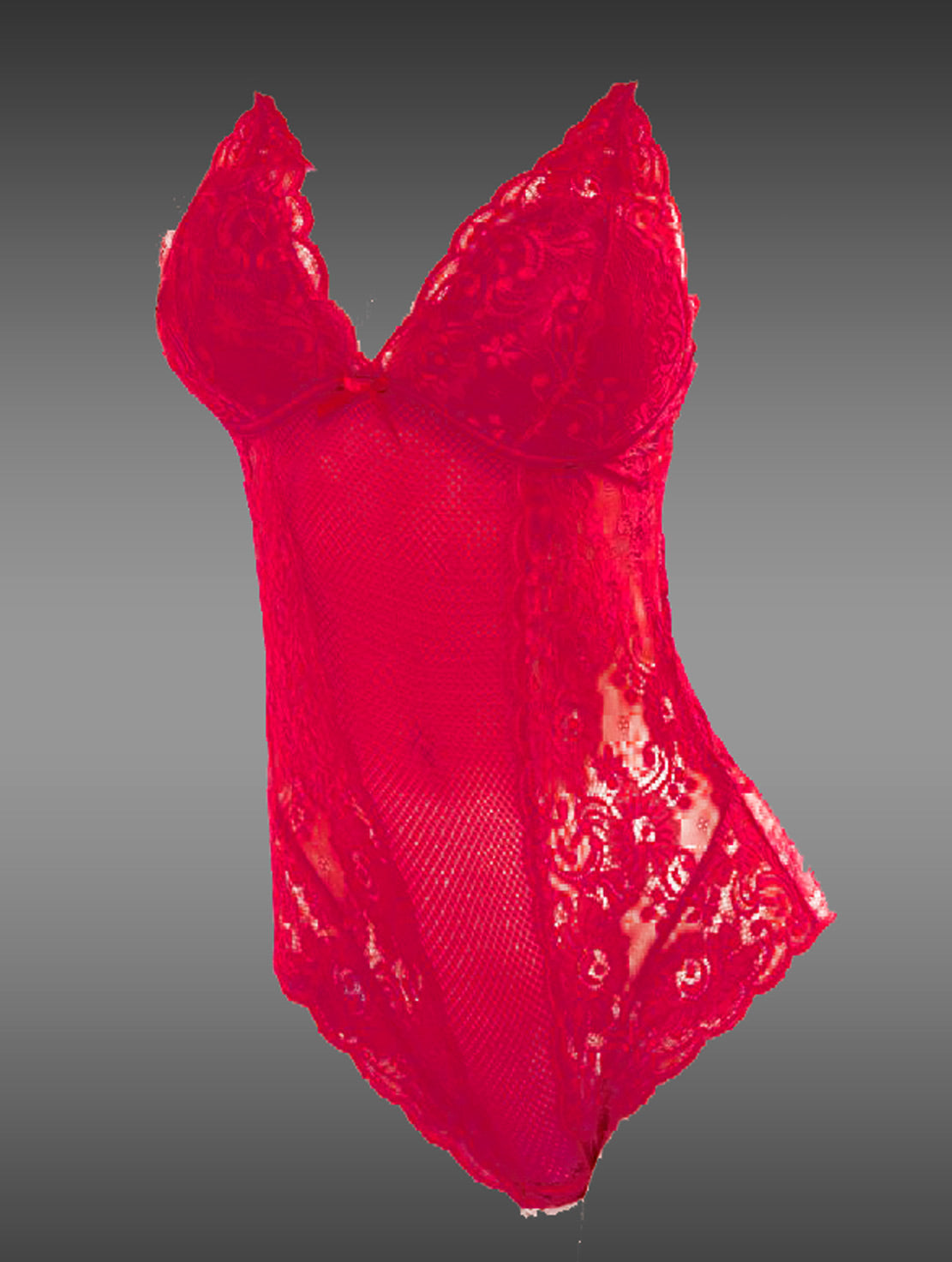 roter Body Dentelle Seduction PR1459 S/M &#8211; L/XL