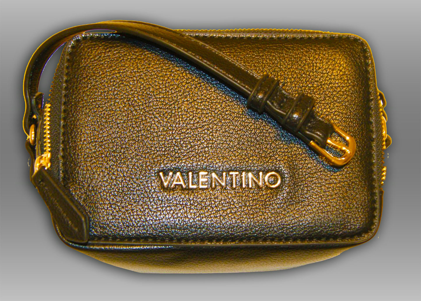 VALENTINO BAGS Schultertasche / Handtasche FLAUTO mit Tragegurt Farbe schwarz