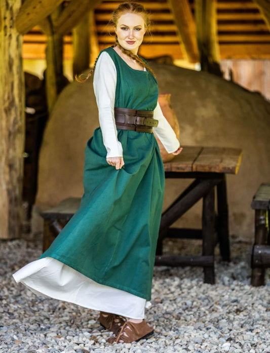 Bäuerliches Überkleid Grün