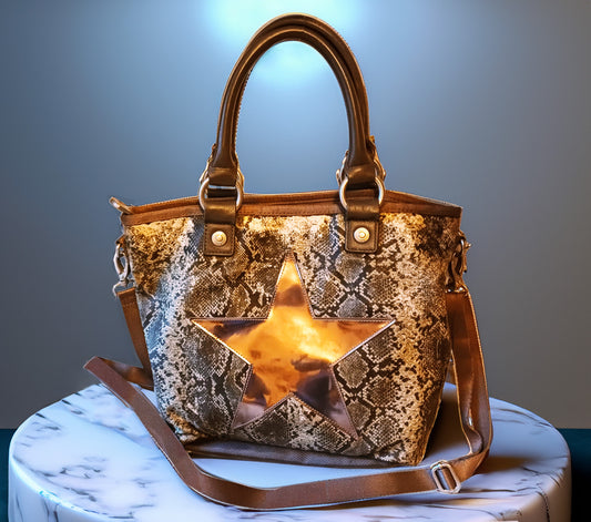 George Gina &#038; Lucy Handtasche &#8222;Hipper&#8220; &#8211; Snake Design