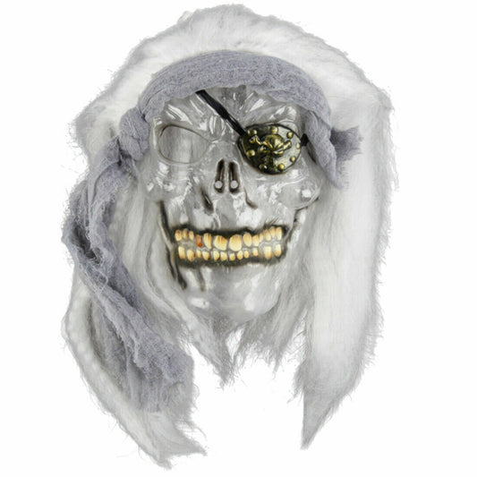 Horror Pirat Maske transparent