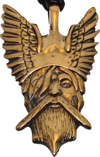 Odin Bronze Anhänger 4cm
