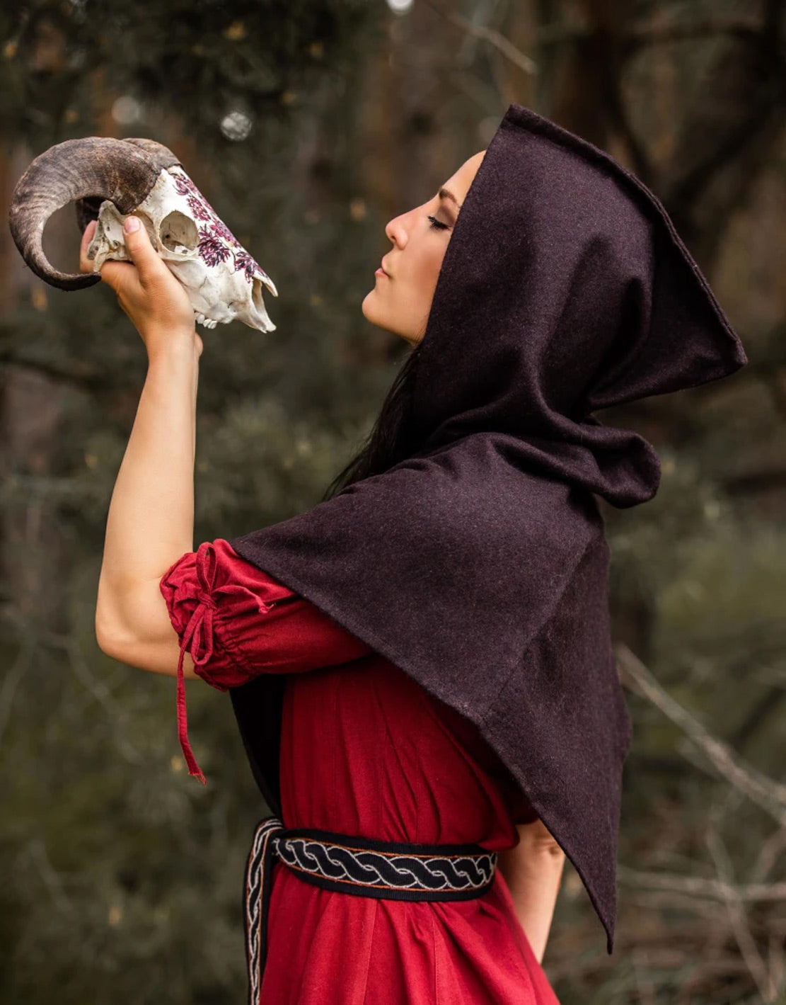 Skjoldehamn Gugel Braun