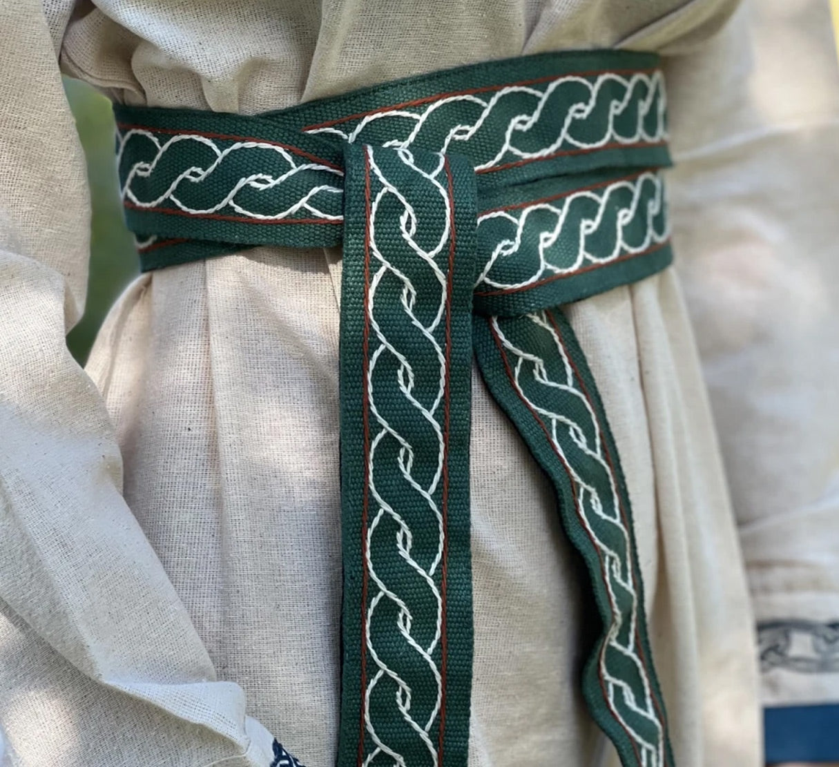 Wikingergürtel bestickt, verschieden Farben